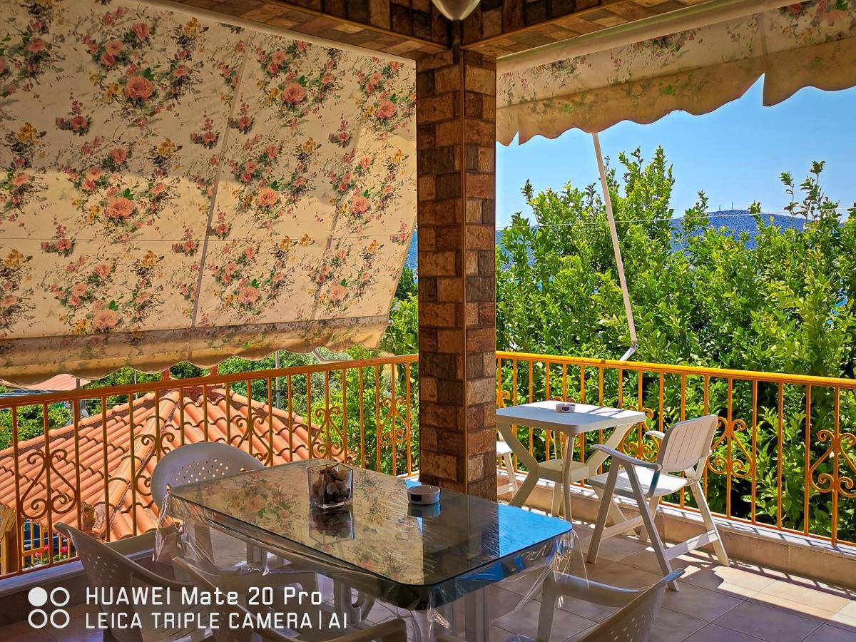 Agios Georgios Ξένιος Ζευς Ηλιακτής. Χώρος Χαλάρωσης & Ξεκούρασηςアパートメント エクステリア 写真