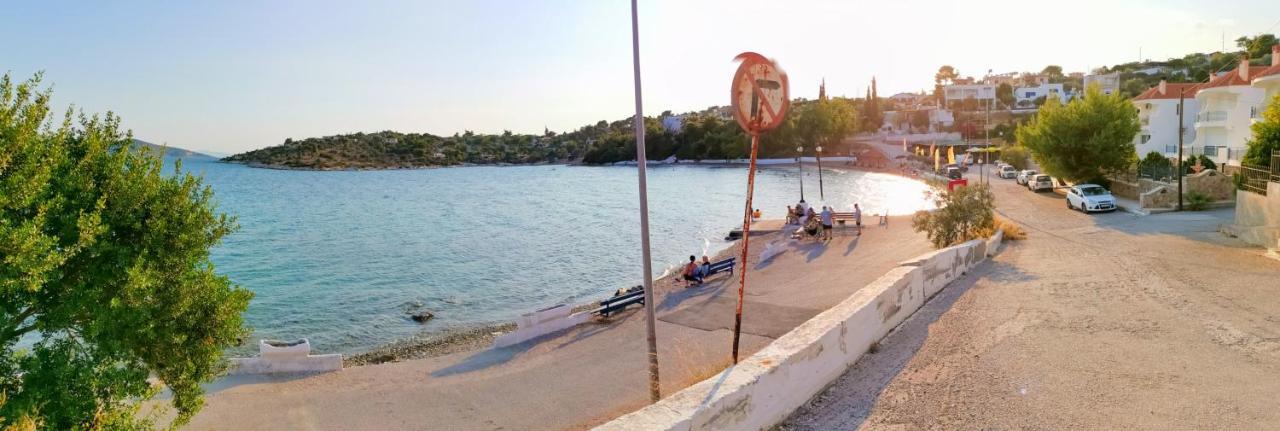 Agios Georgios Ξένιος Ζευς Ηλιακτής. Χώρος Χαλάρωσης & Ξεκούρασηςアパートメント エクステリア 写真