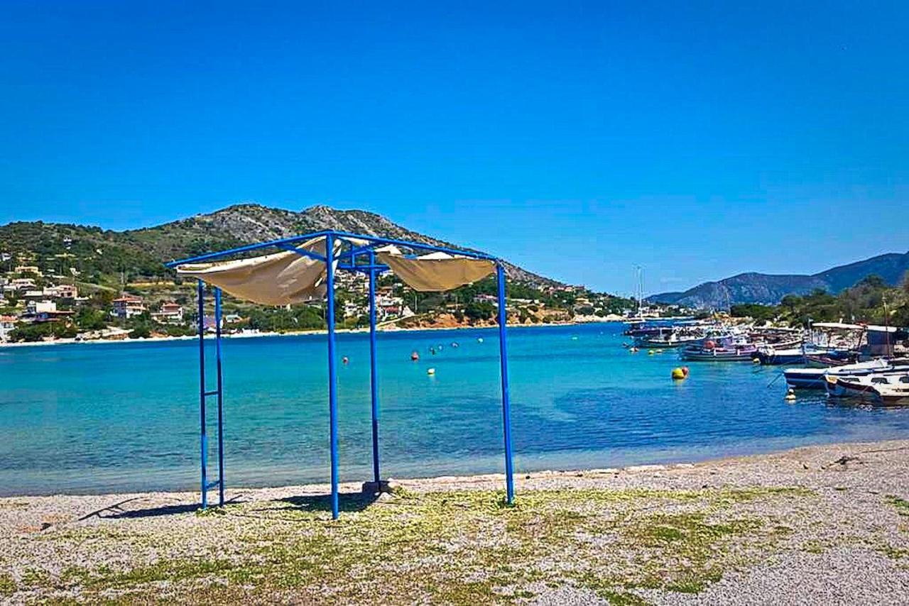 Agios Georgios Ξένιος Ζευς Ηλιακτής. Χώρος Χαλάρωσης & Ξεκούρασηςアパートメント エクステリア 写真