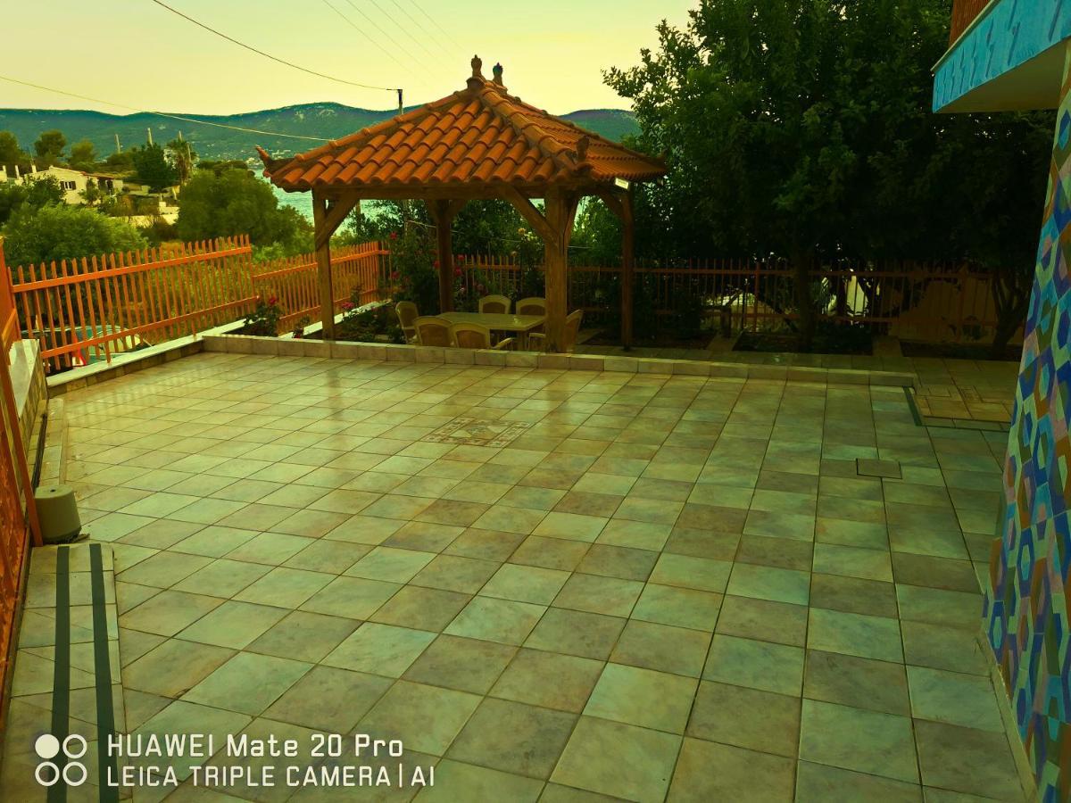 Agios Georgios Ξένιος Ζευς Ηλιακτής. Χώρος Χαλάρωσης & Ξεκούρασηςアパートメント エクステリア 写真