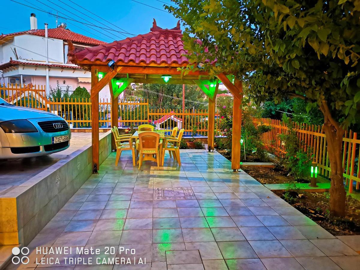Agios Georgios Ξένιος Ζευς Ηλιακτής. Χώρος Χαλάρωσης & Ξεκούρασηςアパートメント エクステリア 写真